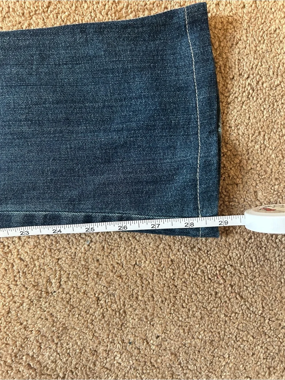 MOTHER The Runaway Bootcut Jeans Medium Kitty Wash Size 26 - Picture 7 of 13